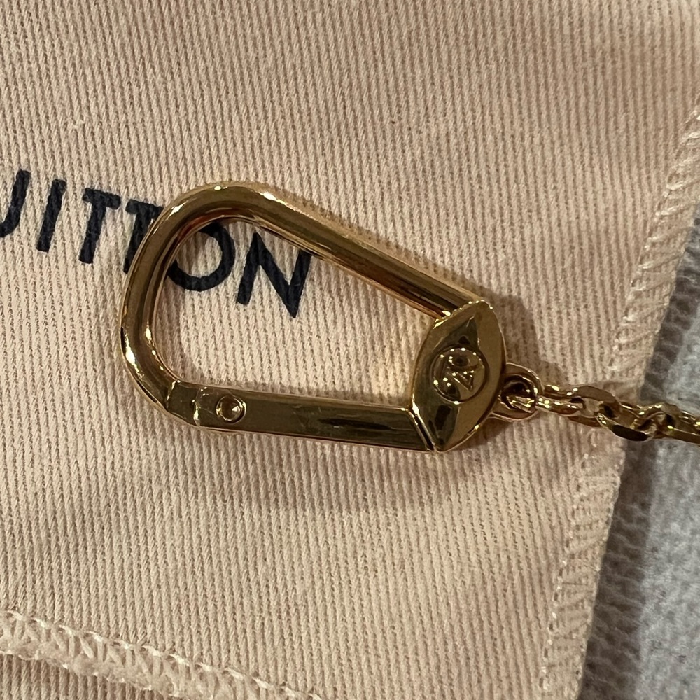 Rare Authentic Louis Vuitton Key Pouch In Damier Azur GUC - Picture 9 of 15